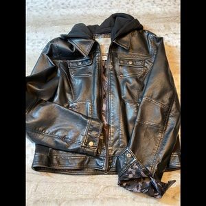Maurice Faux Leather Jacket
